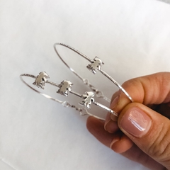 Pulsera 3 Siluetas (Estrella + Nena + Estrella)