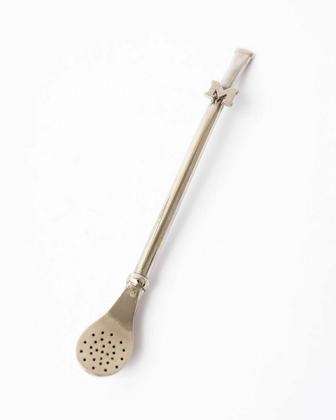 BOMBILLA PICO DE LORO DE PLATA 925