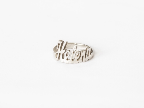 Anillo Nombre Plata 925 - comprar online
