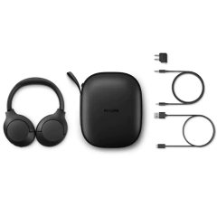 Auriculares Bluetooth Philips Tah8506wt/00 Inalambricos Color negro - tienda online
