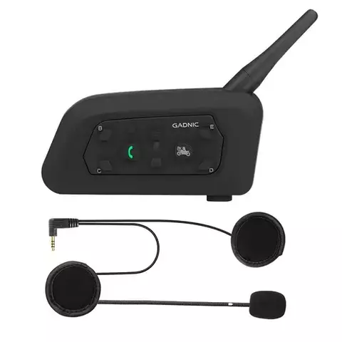 Intercomunicador Bluetooth Gadnic G-600 para moto