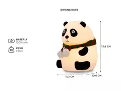Lámpara de Panda Luminoso Gadnic Panda-Light Luz Infantil - Crossover