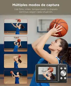 Cámara Digital Gadnic Fotos 64 mp Y Video 4K Portátil 8 Filtros en internet