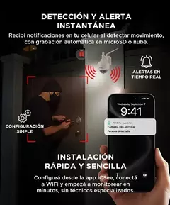 Cámara de Seguridad Gadnic Domo Motorizado IP WiFi Full HD Visión Nocturna en internet