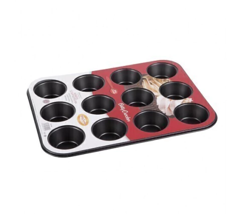 Betty Crocker® Molde Muffing 12 Cup 35x26.5x3 0.4 mm (BC1042)