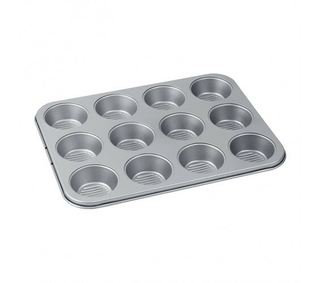 Whiskspro® Heavy Gauge Muffin Pan (Molde Muffing) 12 Cup (WI63225)