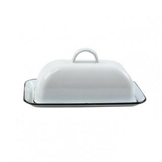 Nonfork® Enamelware Vintage Classic Mantequera B/N (N839126N)