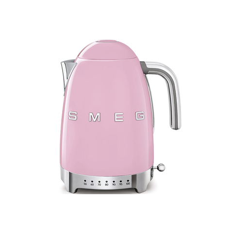 Smeg® Jarra Electrica Con Termostato Rosa (KLF04PKAR)