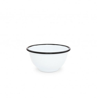 Nonfork® Enamelware Vintage Classic Bowl 14x7 Cm B/N (N832021N)