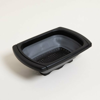 Colador Silicona Plegable Ne-Gr 39x26 Cm (0124069)
