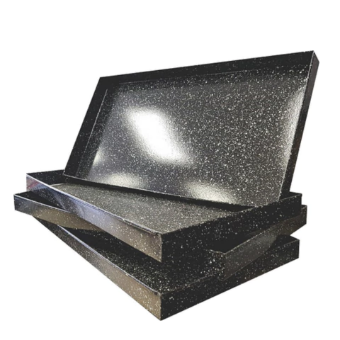 Asadera Chapa Plegada Enlozada 35x45 Cm (4104)