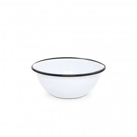 Nonfork® Enamelware Vintage Classic Bowl 18x8 Cm B/N (N832022N)