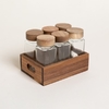Especieros Set x 6 Cajon Acacia (0108252)