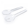 Cubiertos Para Ensalada Acrilico Rectos (220022) - comprar online