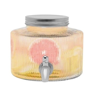 Kitchen Collection® Frasco Con Canilla Bajo 3L 18 x 18 x 14.5 (N86863)