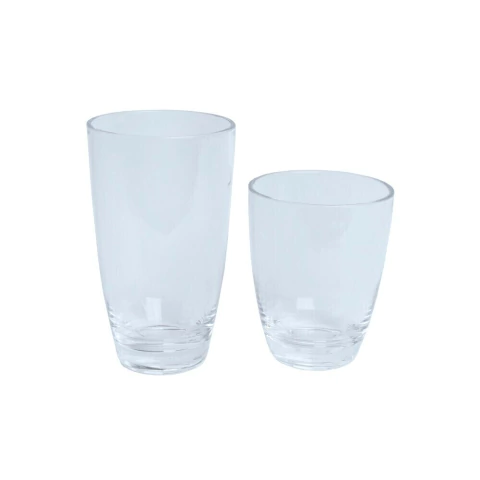 Vaso Acrilico Recto Bajo 11.5x9cm 400Ml (AVASOBA)