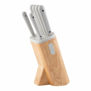 Set 7 Cuchillos Taco De Madera (3950342)