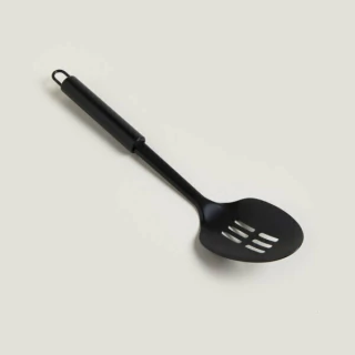 Cuachara Acero Black Acanalada 32x7 Cm (0101975)