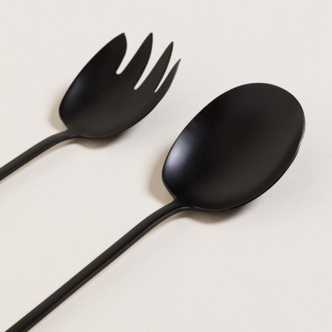 Set Cubiertos Para Ensalada Acero Black 28.5 Cm (0135049) - comprar online