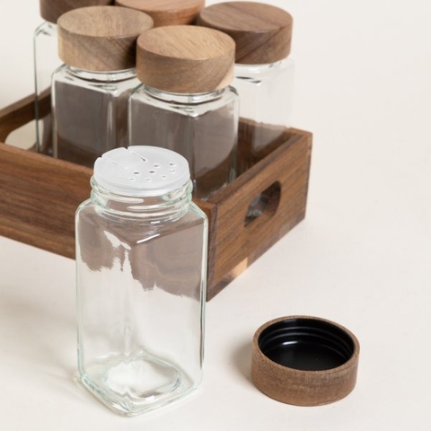 Especieros Set x 6 Cajon Acacia (0108252) - comprar online