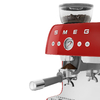 Smeg® Cafetera Espresso Manual Con Molinillo Roja (EGF03RDEU) en internet