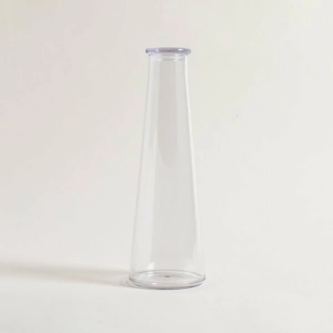 Botella Conica De Acrilico Taipei 1 Lts (0506172)