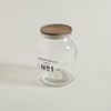 Frasco Redondo Vidrio Tapa Acacia Special 3000 Ml (0117D23) - comprar online