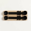 Set De Sushi Para Bamboo y Porcelana Negro (0509021)