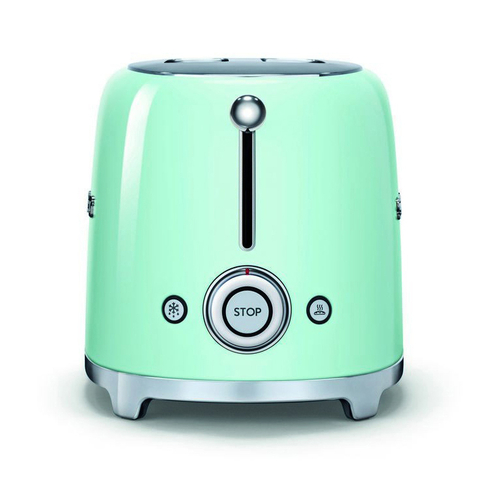 Smeg® Tostadora 2 Tostadas Verde Agua (TSF01PGAR) en internet