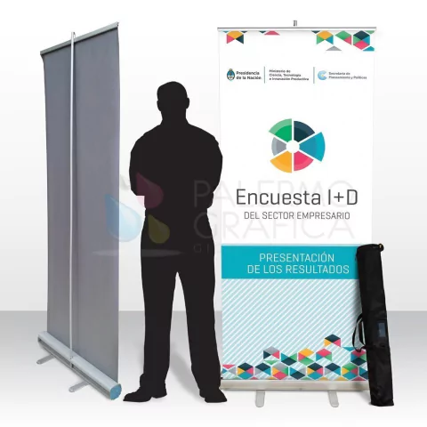 Portabanner Roll Up 85x200cm - comprar online