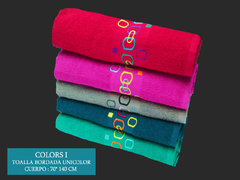 Toalla Bordada Ref A-368