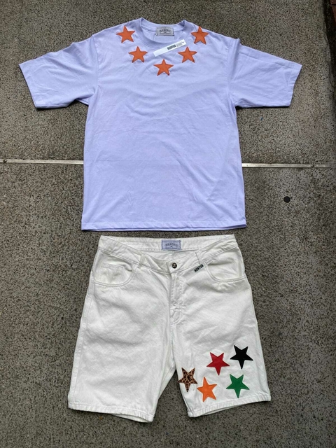 CONJUNTO ESTRELLAS BLANCO Y BEIS