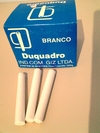 Caixa de Giz Branco 60 bastões 280g - Duquadro