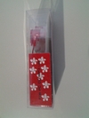 Fone de ouvido Chinelo Vermelho e Branco IN 101 - Kit - comprar online
