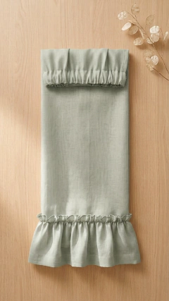 Cortina para Ambiente de Gasa Natural - comprar online