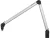 Suporte Articulado Biquad TOP ARM Prata 100 cm