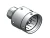 Conector Din 7/16 Macho Cabo 1 5/8" Rígido - Klc - 5021