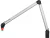 Suporte Articulado Biquad TOP ARM com sinal ON AIR Prata 100 cm