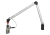 Suporte Articulado Biquad TOP ARM com sinal ON AIR Prata 100 cm na internet