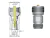 Adaptador N fêmea x macho UHF - Klc - KLC-6 - comprar online