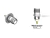 Conector TNC fêmea - Klc - TF-1 - comprar online
