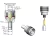 Conector N macho crimpagem - Klc - CM-4CR - comprar online