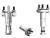 Conector Eia Cabo 1/2" Rígido Com Flage Redonda - Klc - Eia-1 - comprar online