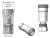 Conector DIN 7/16 fêmea cabo 1/2" rígido - Klc - 5014 - comprar online