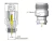 Adaptador N fêmea x macho F - Klc - KLC-45 - comprar online