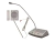 Microfone Com Fio TSI Intercomunicador Segurança DA-237 - comprar online