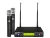 Microfone sem fio Staner Duplo UHF SW - 482