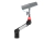Imagem do Suporte Articulado Biquad NANO ARM com sinal ON AIR Prata 30 cm