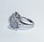 Anel de prata 925 com cristais zirconias