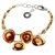 pulseira com vidro de murano joia artesanal em gramado
